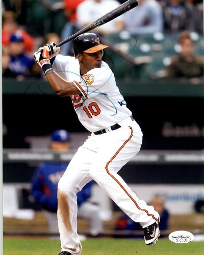 Adam Jones Autographed 8x10 Photo Baltimore Orioles - JSA Certified