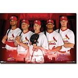 St. Louis Cardinals (Pujols Holliday Carpenter Molina Ludwick) Sports Poster Print - 22x34