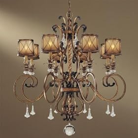 Minka Lavery 4756-206 8 Light Chandelier - Aston Court Bronze - Traditional Transitional... by Minka
