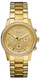 Guess #U14503L1 Women's Gold Tone Feminine Contemporary Chronograph Watch