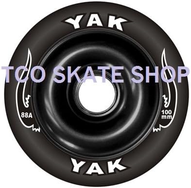 Yak Scat II Full Metal Core Scooter Wheel High Performance 100mm Black NEW ITEM JUST IN
