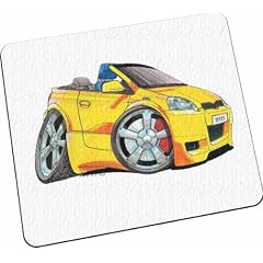 Personalisiertes Koolart - Toyota Yaris Cabrio Car - Platzdeckchen aus Glas