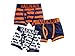 JN&LULU Baby Toddler Kids Boxer Brief 3 Pack Underwear Set-Cute (2-3YR)
