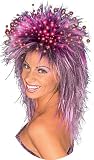 Fiber Optic Purple Wig