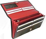 New ladies Visconti Colorado black red two tone soft...