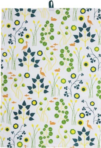 SagaformPrint Collection Kitchen Towel, Garden Series