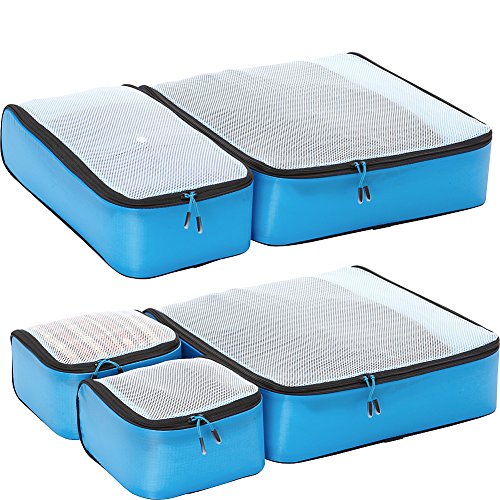 eBags Ultralight Packing Cubes - Super Packer 5pc Set