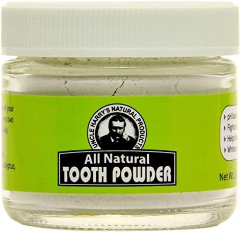 2 Pack Uncle Harry's Natural Tooth Powder (2 oz)