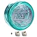 Yomega Fireball â€“ High Performance Transaxle Yoyo, for Intermediate, Advanced and Pro Level. + Extra 2 Strings (Teal / Green)