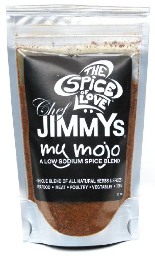 Chef Jimmy's My Mojo, Low Sodium Spice Blend, 3.25-Ounces Pouches (Pack of 3)