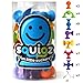 Fat Brain Toys Squigz Starter Set, 24 Piece Suction Bath Toys, Sensory Toys for Kids 3 and Up