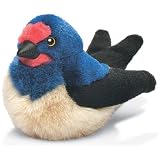 RSPB Swallow Plush Soft Toy Bird With Authentic Sound
