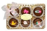 Baby Girl Themed Belgian Milk Chocolate Oreo's