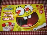 SpongeBob SquarePants 30 Valentines Day Cards & Lollipops Kit
