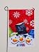 Garden Flag Snowmen Three