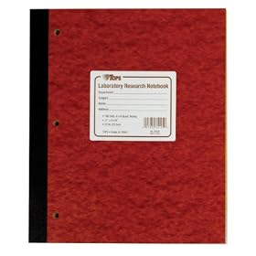 TOPS Laboratory Research Notebook, 8.5 x 11 Inches, Carbon, 100 Numbered Sets, 100 Sheets, White and Canary, (35125)