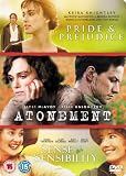 Atonement/Pride And Prejudice/Sense And Sensibility [DVD]