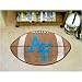 Air Force Football Shaped Rug