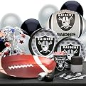 Oakland Raiders Deluxe Party Kit - 8 guests
