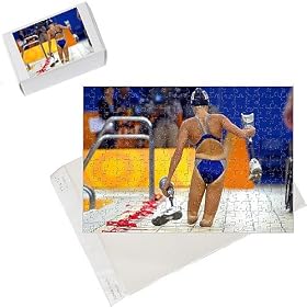 Jigsaw Puzzle of Paralympics 2004 Womens S8 100m freestyle from PA Photos