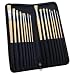 16-Piece Artist Brush Set - Zippered Case