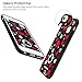 iPhone 6 Case, SharkAce Ultra Fit Shockproof Soft TPU Rubber Case with Vibrant Color 3D Printed Poker Pattern for iPhone 6/6s 4.7 inch