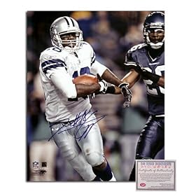 Buy Terrence Cooper NFL Dallas Cowboys Hand Signed 8x10 Photograph White Jersey by Unknown