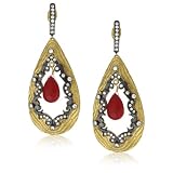 Kanupriya Heritage Collection 22k Gold-Plated Coral