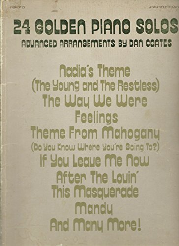 Dan Coates 24 Golden Piano Solos