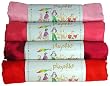 Play Silks Set of 4 - Rosy Red Tones