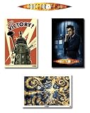 Doctor Who - 3 Piece TV Show Poster Set (Best Sellers 1) (Size: 24