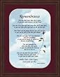 Funeral Gift - Remembrance - Female - 7 X 9