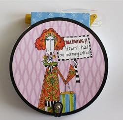 Purse Pad with Pen - "Warning!! Haven't Had My Morning Coffee!"