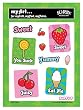 Puffy P - Juicy Gardenfresh - Multi Pack of 9 Mini Stickers / Decals