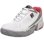 Fila Women's Alfa II Tennis Shoe,White/Metallic Silver/Camelia Rose,9.5 M US