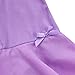 YiZYiF Girls Kids Ballet Dancewear Skating Dress Leotard Skirt Outfit Clothes Purple 3-4