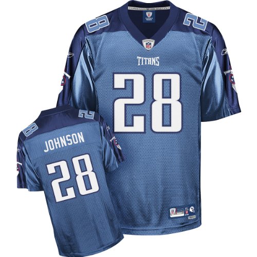 Reebok Tennessee Titans Chris Johnson Premier Jersey Medium