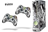 New XBOX 360 Console Protective Skin - Glock Silver