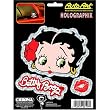 Betty Boop 6" x 8" Decal - Holographic