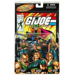 GI Joe Comic Pack #75 with DREADNOK BUZZER, DREADNOK THRASHER and DREADNOK RIPPER action figures