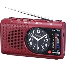 CITIZEN ワンダーボーイエスコート AM/FMラジオ付目覚し時計 BC001-A09