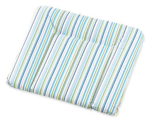 Pinolino 75585-2 - Wickelauflage Supersoft, Folie Streifen blau/gruen