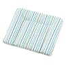 Pinolino 75585-2 - Wickelauflage Supersoft, Folie, beidseitig Streifen blau/gr�n