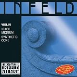 Thomastik Infeld Blue Violin String Set - 4/4 size - Medium Gauge - Ball End E