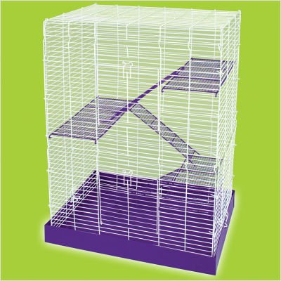 Ware Manufacturing Chew Proof 4 Story Hamster Cage Assorted Colors