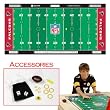 NFLR Licensed Finger FootballT Game Mat - Falcons (fls)