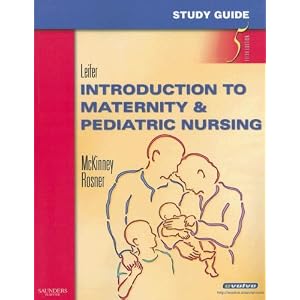 Click here to buy Study Guide for Introduction to Maternity and Pediatric Nursing by Gloria Leifer MA RN, Christine M. Rosner RN PhD, and Emily Slone McKinney MSN RN C.