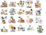 OESD Embroidery Machine Designs CD FARM FRIENDS 1