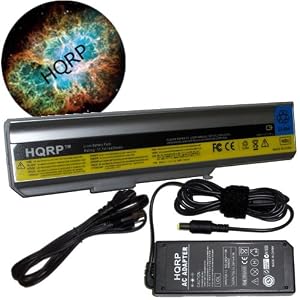 HQRP Battery and AC Adapter for Lenovo 3000 N100 Series Laptop Notebook Replacement plus... by 