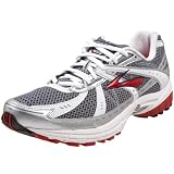 Brooks Men's Adrenaline GTS 10 Supportive Running Shoe,Pavement/Black/Red/Silver,7.5 D US